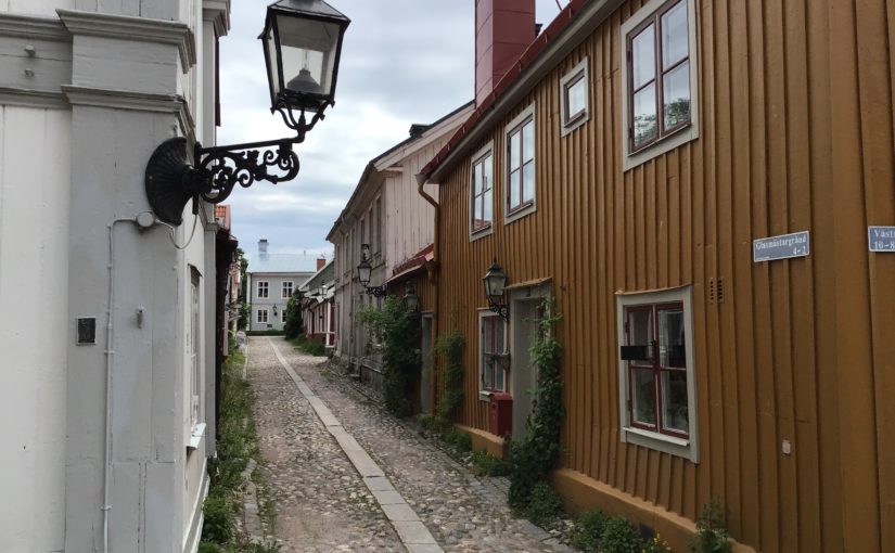 Gamla Gefle - old houses in Gävle