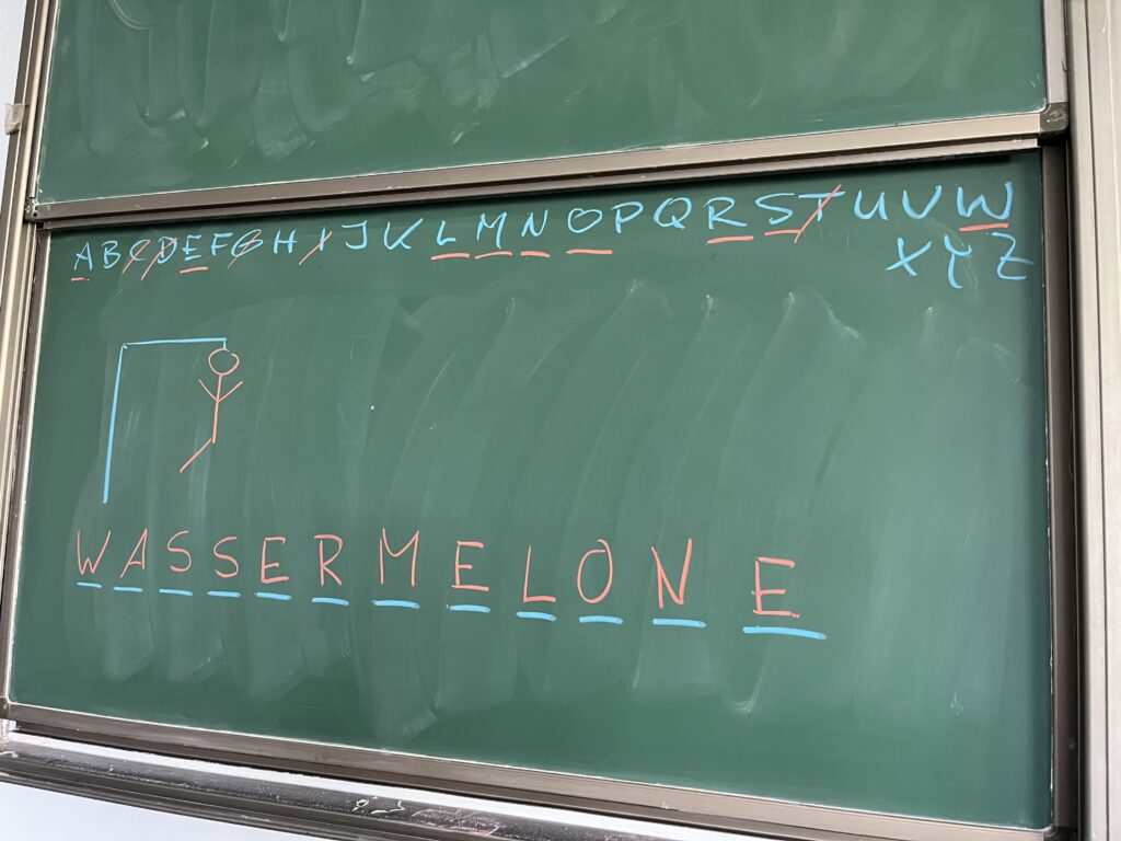 Galgenraten im Unterricht