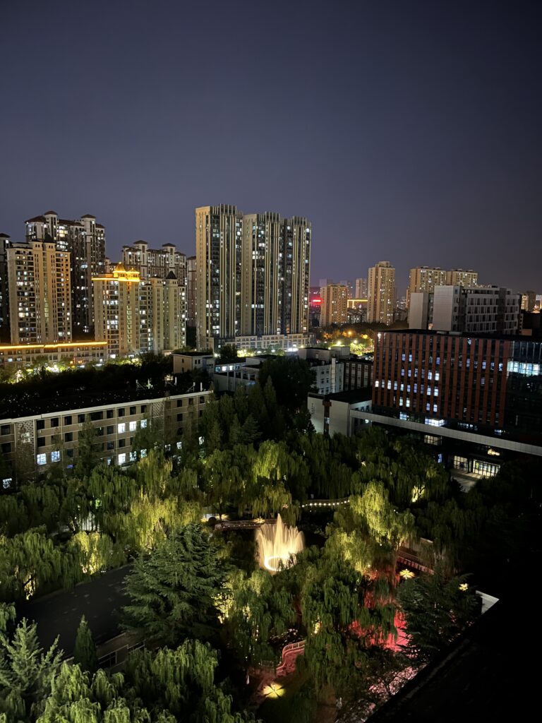 Der Campus des Xingtai Polytechnic College in China