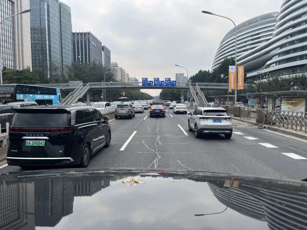 Der Verkehr in Peking nervt ... U-Bahn ist preiswert und schnell!