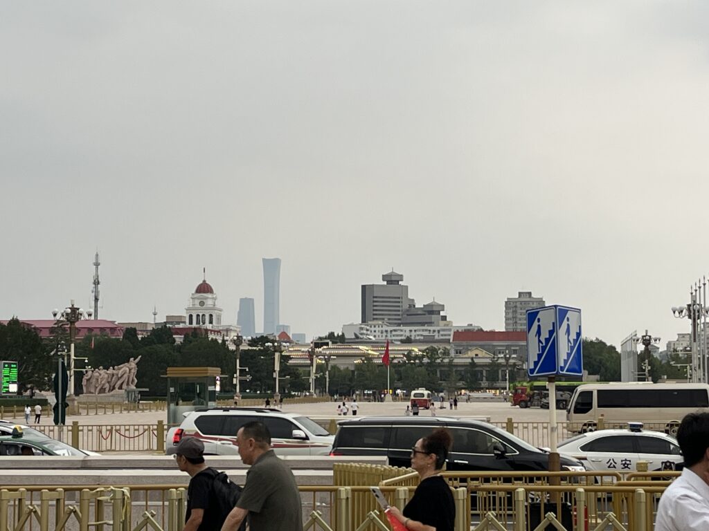 Blick vom Tian’anmen-Platz