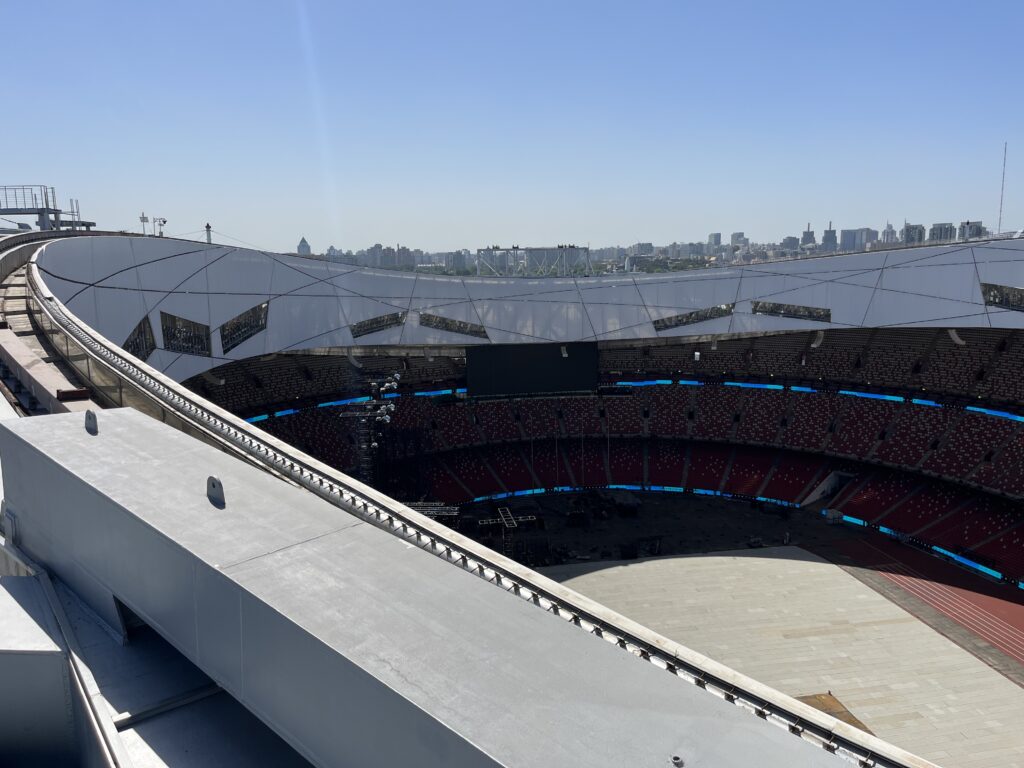 Das Nest von innen ....