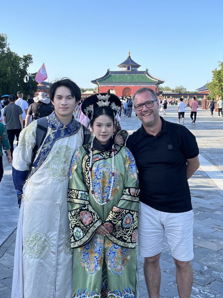 Auf dem Wege zum Himmelstempel bzw. Himmelsaltar