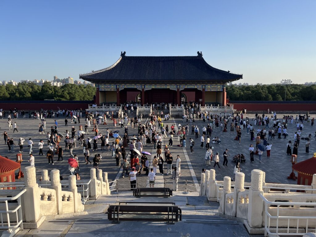 Der Himmelstempel wird als die längste Anlage zur Himmelsanbetung weltweit angesehen.