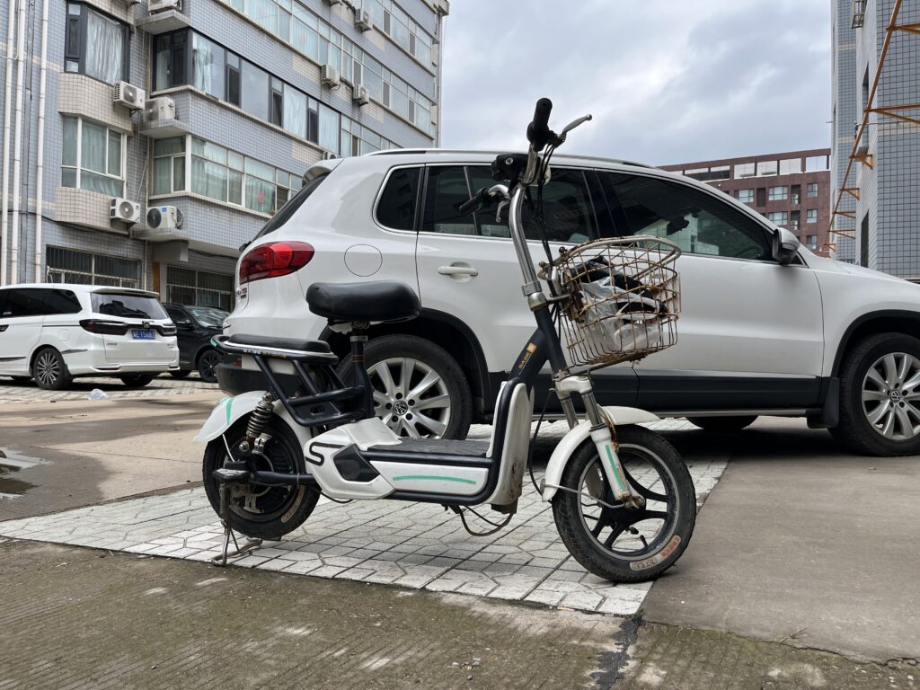 Mit dem Roller unterwegs ... hat Spaß gemacht