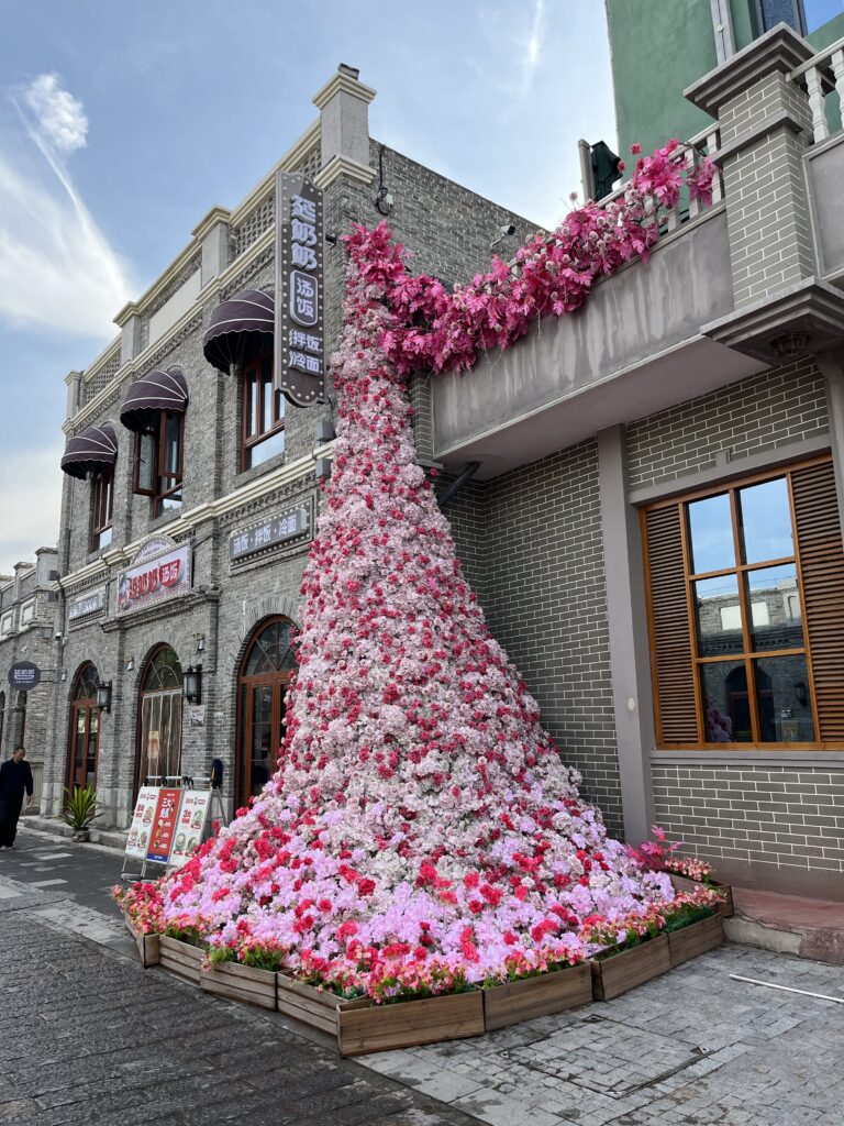 Einkaufsstraße in Xingtai