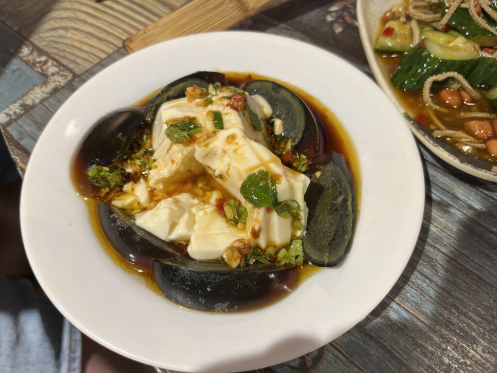 1000jähriges Ei - eine Spezialität in China