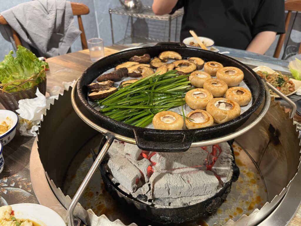 Gemüse gehört hier immer dazu!