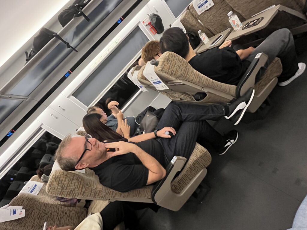 Blick in den Zug ...